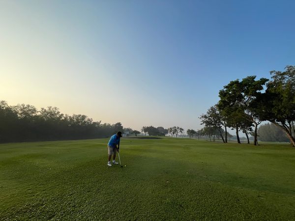 Northern Rangsit Golf Club 1 person grass nature and golf course