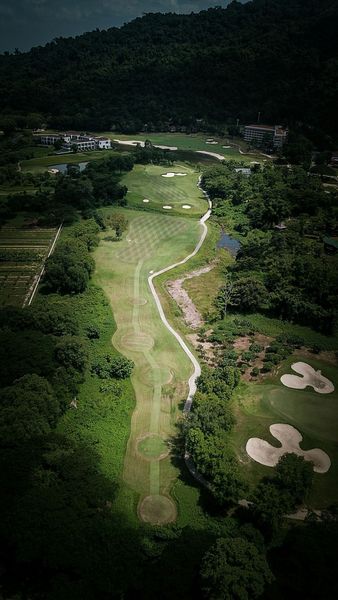 Royal Hills golf course and grass