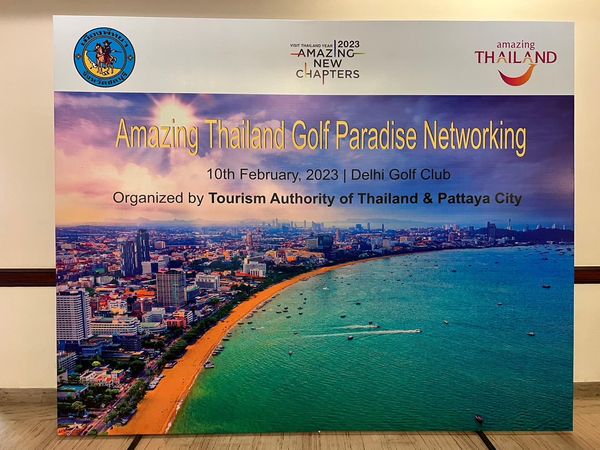 สนามกอล์ฟ กบินทร์บุรี สปอร์ตคลับ Kbsc AMAZING 2023 AMAZ NEW CHAPTERS amazing THAILAND Amazing Thailand Golf Paradise Networking 10th February 2023 Delhi Golf Club Organized by Tourism Authority of Thailand Pattaya City