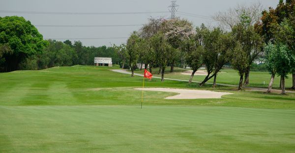 Northern Rangsit Golf Club grass golf course and nature