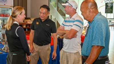 Player Metting at SINGHA-SAT Bangkok Ladies Championship 2024