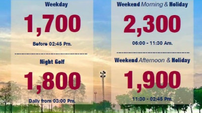 สนามกอล์ฟราชครามจัดโปรโมชั่นพิเศษ