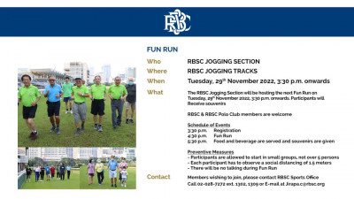 :: SPORTS NEWS :: RBSC FUN RUN