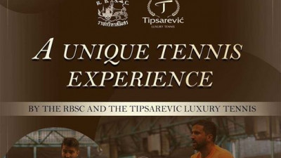 SPORTS NEWS :: A UNIQUE TENNIS EXPERIENCE BY THE RBSC AND THE TIPSAREVIC LUXURY TENNIS