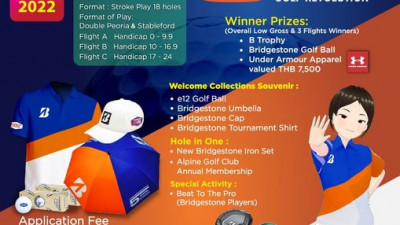 You’re invited to join ‘BRIDGESTONE GOLF INVITATION 2022 BY GOLF REVOLUTION’