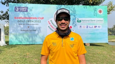 บังคลาเทศ กอล์ฟรายการ Bangbandhu Cup Golf Bangladesh Open, I have been fortunate to make cut by -9 under par(ผ่านตัวตัวที่ -9 อันเดอร์พาร์)