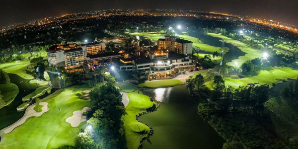 golf course and grass