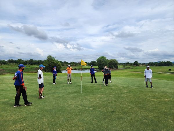 331 Golf Club 7 people people playing sports people standing and grass