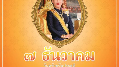 ๗ ธันวาคม วันคล้ายวันประสูติสมเด็จพระเจ้าลูกเธอ เจ้าฟ้าพัชรกิติยาภา นเรนทิราเทพยวดี กรมหลวงราชสาริณีสิริพัชร มหาวัชรราชธิด