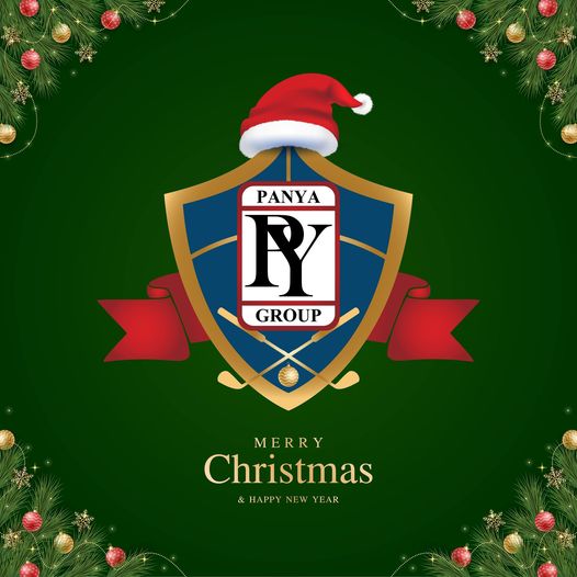 Panya Indra Golf Club PANYA IY GROUP MERRY Christmas HAPYEYE HAPPY NEW YEAR