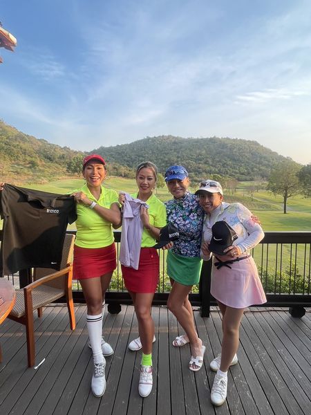 Banyan Golf Club Hua Hin 4 people people standing shorts and outdoors