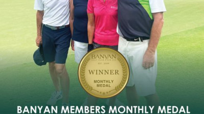 It's your chance to be welcomed into the Banyan Golf Club Hall of fame, in our Monthly Members Medal. Bring your A game, for a chance to enter the exclusive winner's circle.