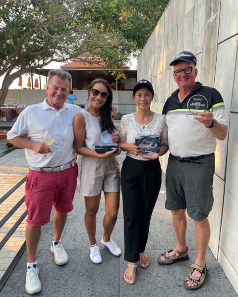 Banyan Golf Club Hua Hin 4 people people standing and outdoors