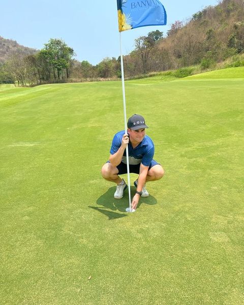 Banyan Golf Club Hua Hin 1 person playing a sport nature golf course and grass