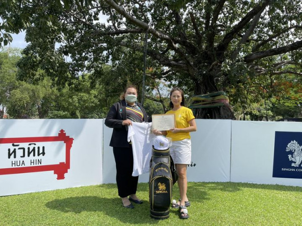 Royal Hua Hin Golf Course 2 people people golfing people playing tennis and หัวหิน HUA HIN SINGHA a SINGHA O