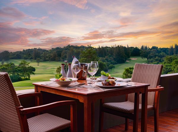 Banyan Golf Club Hua Hin golf course and twilight