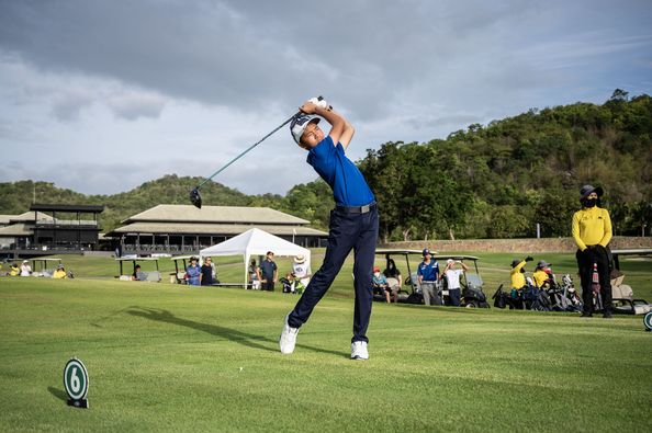 Black Mountain Golf Club 11 people people golfing golf course and text