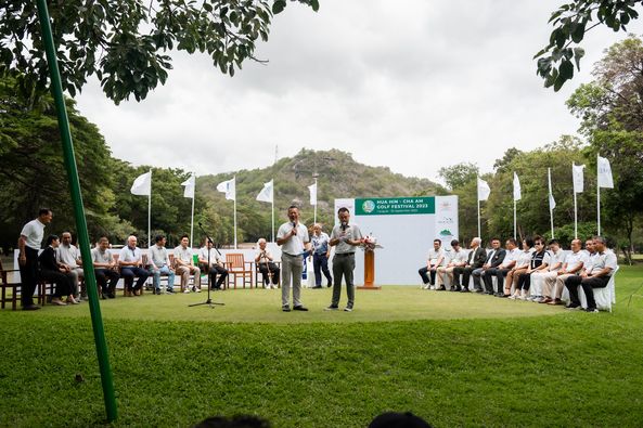 Royal Hua Hin Golf Course 10 people people golfing crowd grass and text