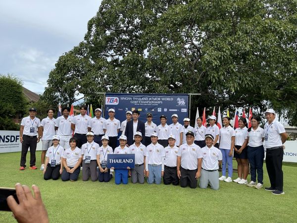 Royal Hua Hin Golf Course 6 people people golfing and GA SINGHA THAILAND UNIOR WORLD VSDF Sout THAILAND ATION