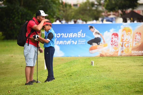 Royal Hua Hin Golf Course 2 people people golfing and text