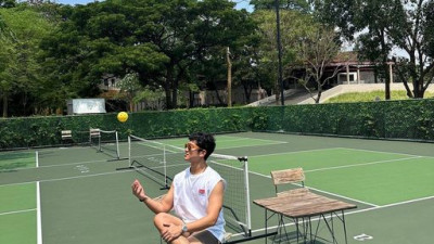 Let pickle ball make your days off full!  Captured by Khun @teerapatmix Don’t forget to share us @kirimaya_khaoyai your moment!