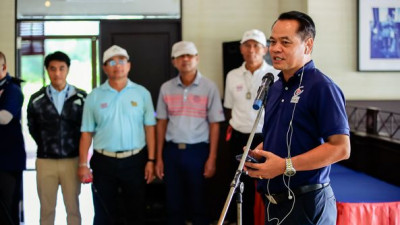 บรรยากาศการประชุมกฎ กติกาการแข่งขัน Thailand Amateur Golf Tour รายการ Korat Open สนามพานอราม่า กอล์ฟ แอนด์ คันทรีคลับ 14 ต.ค. 66