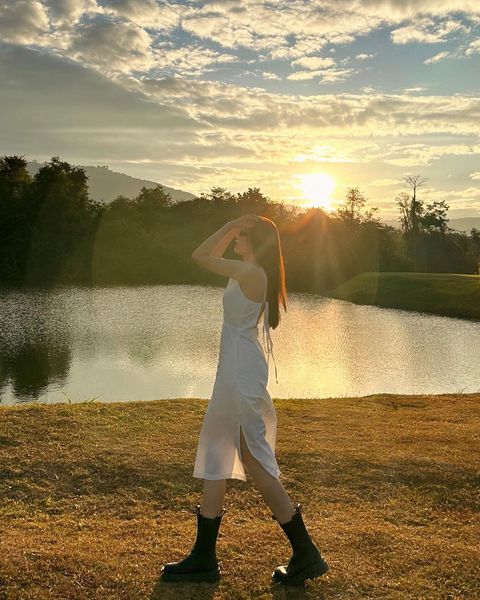 Kirimaya Khao Yai 1 person lake twilight and cloud