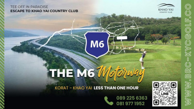 M6: Your tee-off ticket to paradise, where birdies sing and greens glisten.