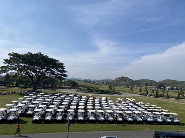 My Ozone Golf Club Khaoyai nbsp 1 person golfing golf cart and golf course