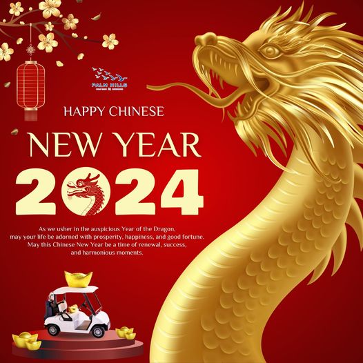 Palm Hills Golf Club amp Residence nbsp RECIDENES HAPPY CHINESE NEW YEAR 2024 ve usher ithe auspicious Year he Dragon may your be ador ity happiness good May this success New moments