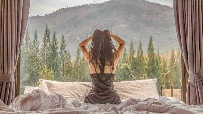 Wake up in the morning with the nature and mountains surrounding you.