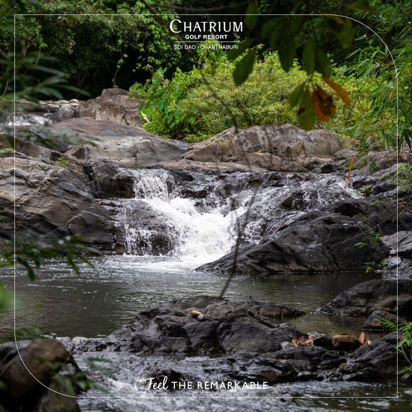 Chatrium Golf Resort Soi Dao Chanthaburi tree body of water nature and text