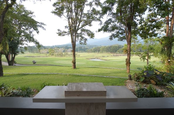 Chatrium Golf Resort Soi Dao Chanthaburi tree and golf course