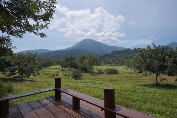 Chatrium Golf Resort Soi Dao Chanthaburi tree cloud mountain and nature