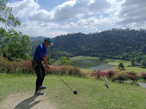 Wangjuntr Golf Park 1 person and nature