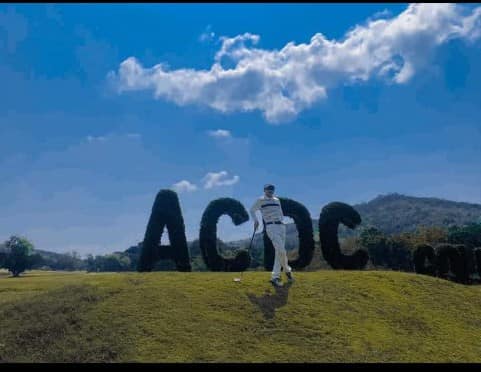 ศูนย์พัฒนากีฬา สอ รฝ ACDC Golf Course 1 person sky tree and text