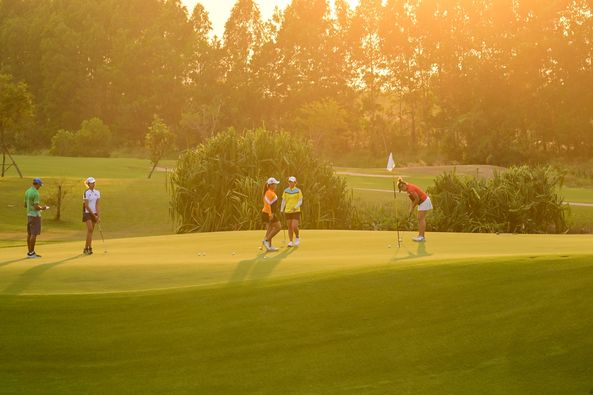 Siam Country Club 5 people people playing sports grass and golf course