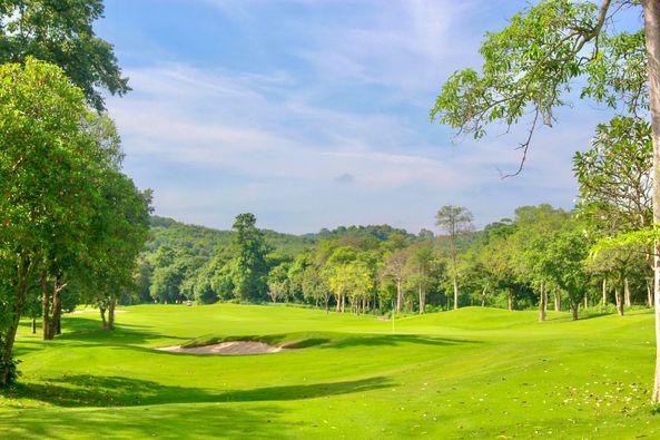 Laem Chabang International Country Club golf course grass and nature