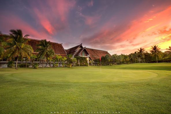 Missionhillsphuket nature grass and golf course