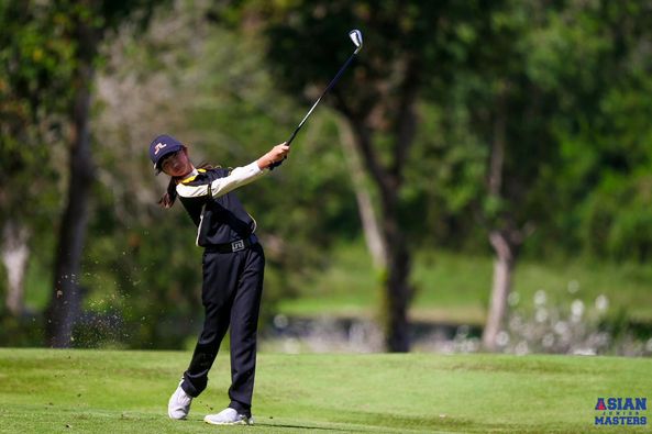 Blue Canyon Country Club 1 person playing a sport and grass