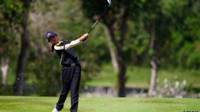 Thai women's youth golf team  Show good form as a team in class B Girl, International Youth golf at Blue Canyon Country Club  Phuket.