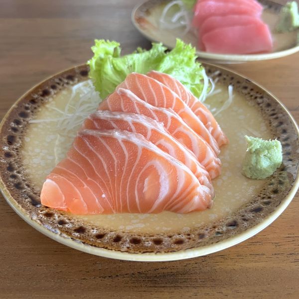 Blue Canyon Country Club smoked salmon sashimi and sushi