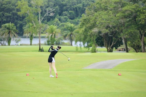 Blue Canyon Country Club 2 people people golfing and golf course