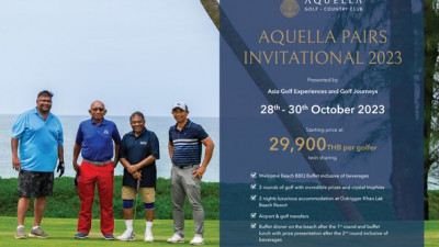 Join us for an unforgettable golfing experience at 𝗔𝗾𝘂𝗲𝗹𝗹𝗮 𝗣𝗮𝗶𝗿𝘀 𝗜𝗻𝘃𝗶𝘁𝗮𝘁𝗶𝗼𝗻𝗮𝗹 𝟮𝟬𝟮𝟯, presented by Asia Golf Experiences and Golf Journeys.