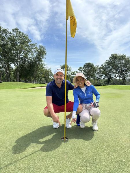 Blue Canyon Country Club 2 people people golfing and golf course