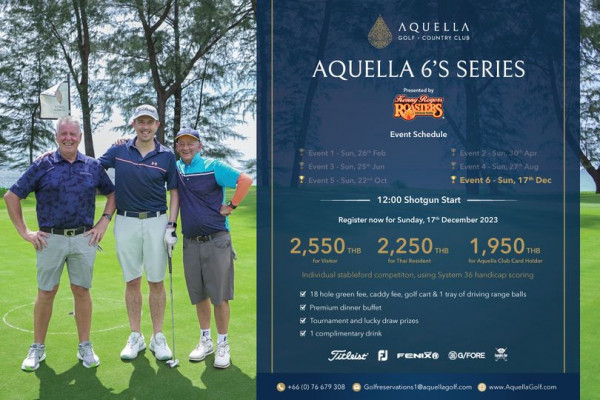 Aquella Golf amp Country Club nbsp 3 people people golfing golf course and text