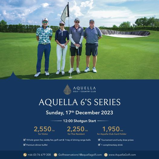 Aquella Golf amp Country Club nbsp 4 people people golfing golf course and text