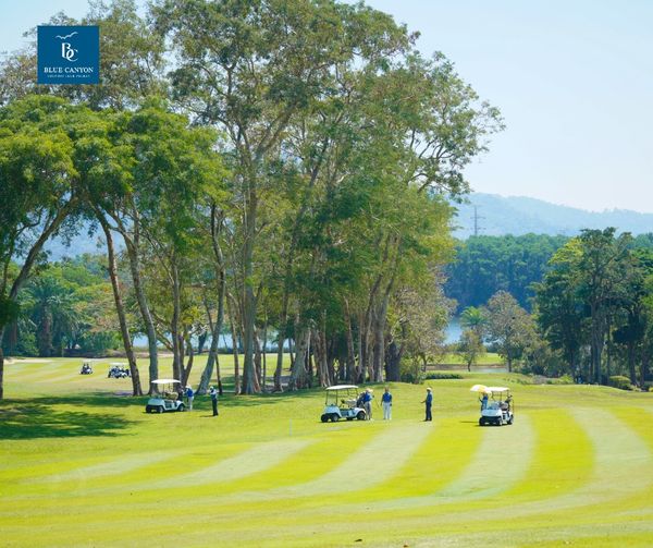 Blue Canyon Country Club nbsp 5 people people golfing golf cart golf course and BLUE CANYON