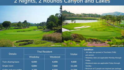 Delight Stay and Play at Blue Canyon Country Club!