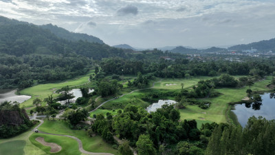 Where the greens are lush and the happiness is abundant. #GolfPassion #GreenVibes